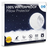 viewing 100% Waterproof Pillow Protector graphic