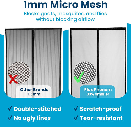 The Magnetic Screen Door 38x82 Inch