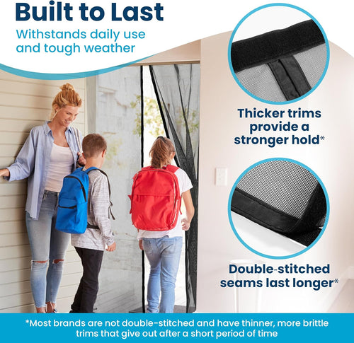 The Magnetic Screen Door 38x82 Inch