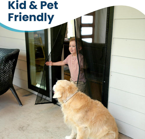 The Magnetic Screen Door 38x82 Inch