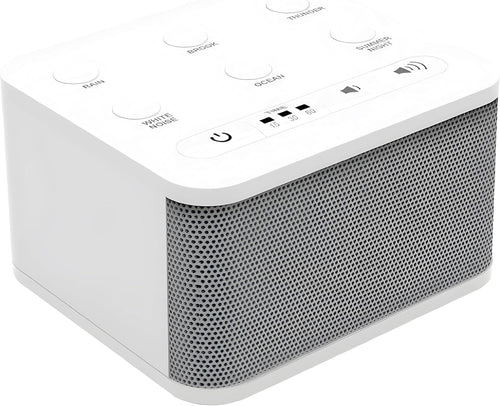 Big Red Rooster Sleep Sound Machine - White Noise Device for Kids and Babies with Rain and Nature Sounds - Portable Noise Cancellation for Nap Time, Bedroom, Nursery, or Office - 4x4x3 in