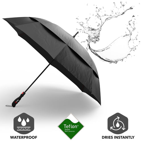 Repel Golf Umbrella - Auto Open with Vented Double Canopy