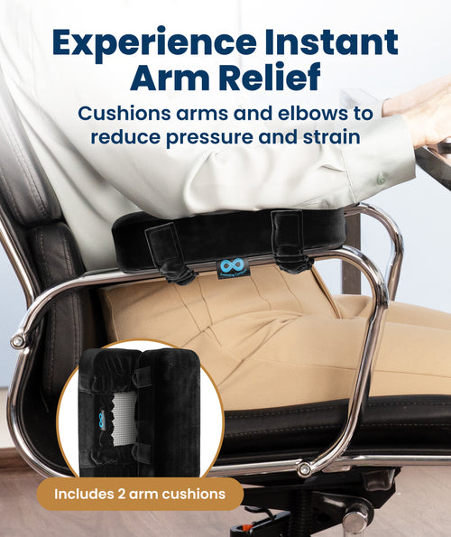 Orthopedic Wheelchair Arm Support Pads Velvet