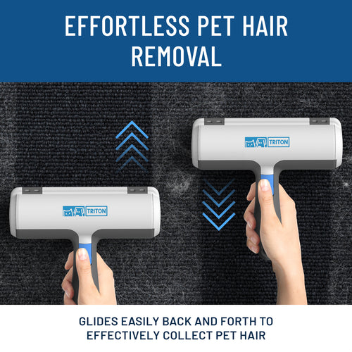 Pet Hair Removal Tool w/Fur Trapping Compartment Triton