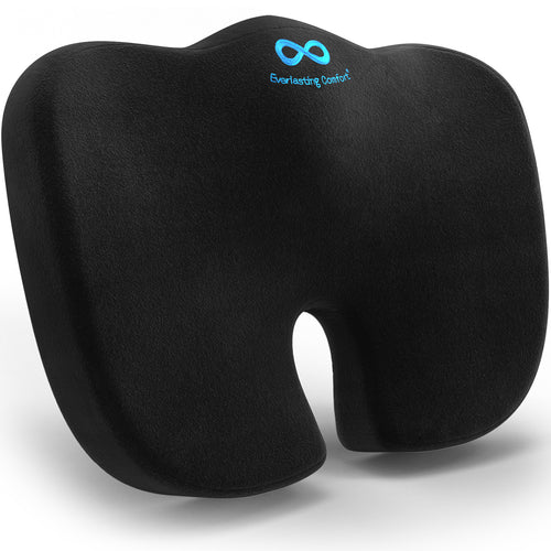 Advanced Orthopedic Memory Foam Seat Cushion for Coccyx and Spine