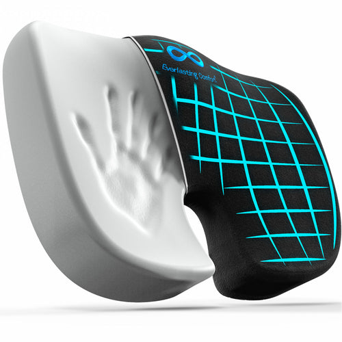 Everlasting Comfort Doctor Recommended Memory Foam Seat Cushion for Office Chairs & Car - Ergonomic Office Desk Accessories - Cushions for Tailbone Pain Relief, Sciatica & Back Support Pillow