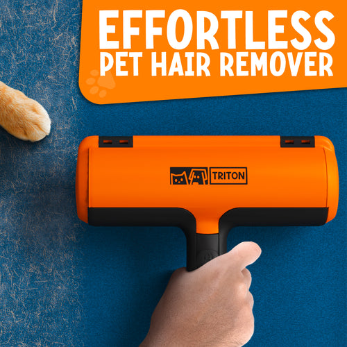 Pet Hair Remover Tool - Pet Roller - Orange