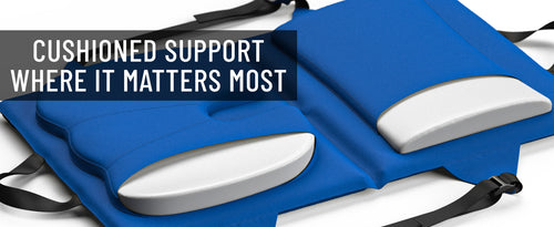 Everlasting Comfort Stadium Seats with Back Support - Adjustable Memory Foam Bleacher Chairs with Back and Cushion, Portable, Easy Folding Stadium Seat Cushion with Storage Pocket