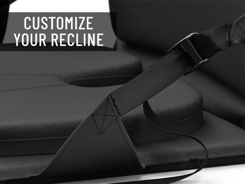 Everlasting Comfort Stadium Seats with Back Support - Adjustable Memory Foam Bleacher Chairs with Back and Cushion, Portable, Easy Folding Stadium Seat Cushion with Storage Pocket