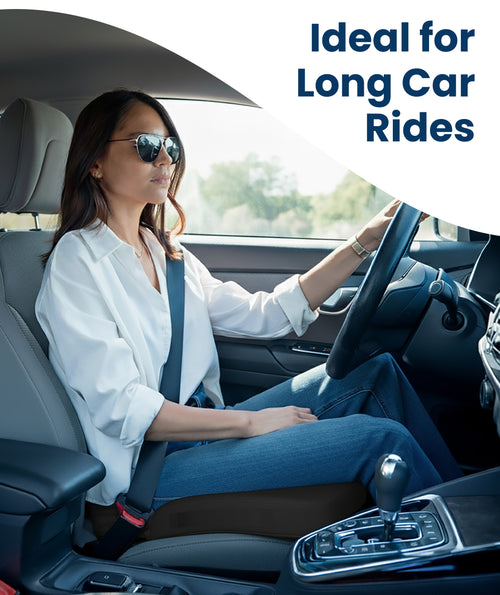 Everlasting Comfort Seat Cushion Gel Top in Black