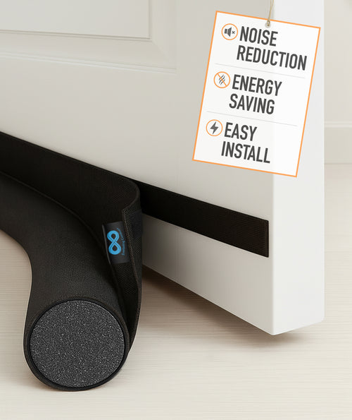 One Sided Door Draft Stopper for Bottom of Doors