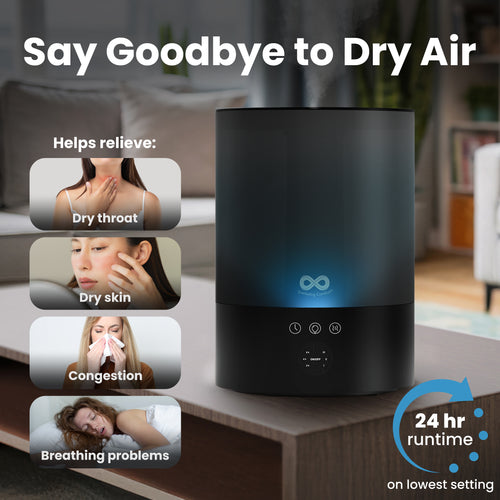 EVERLASTING COMFORT 2.5L TOUCH HUMIDIFIER BLACK