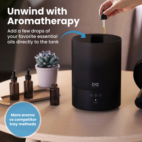 EVERLASTING COMFORT 2.5L TOUCH HUMIDIFIER BLACK