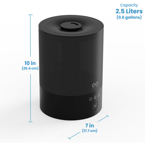 EVERLASTING COMFORT 2.5L TOUCH HUMIDIFIER BLACK