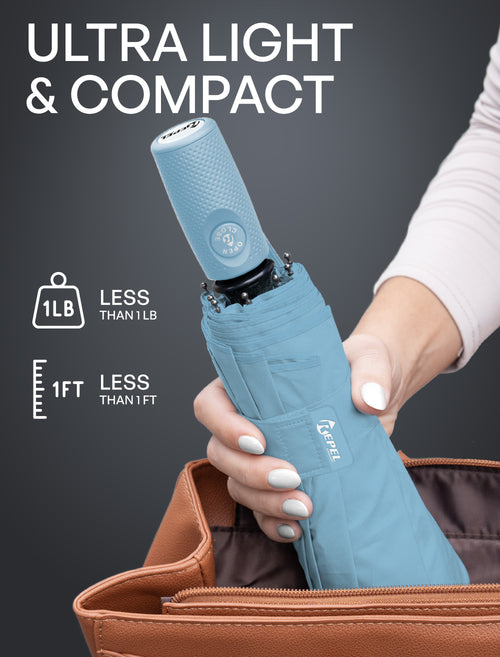 REPEL Umbrella - Pastel Blue