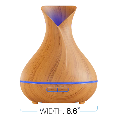 Diffuser base width: 6.6 inches 