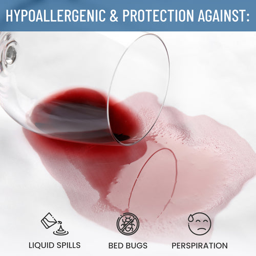 Waterproof Pillow Protector - King (Pack of 2)