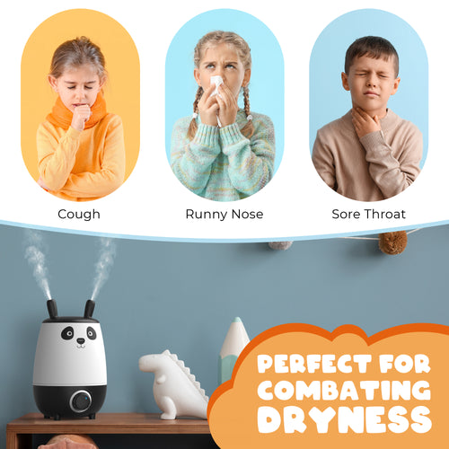 EVERLASTING COMFORT 2.5L KIDS PANDA HUMIDIFIER