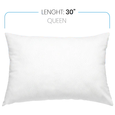 Queen Pillow Protector length: 30 inches 