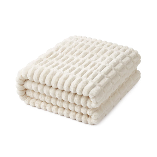 Everlasting Comfort CloudFur Luxury Faux Fur Throw Blanket – Ultra-Soft Double-Sided Plush, 50" x 60"