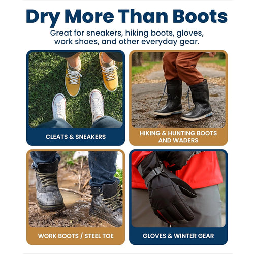 Everlasting Comfort Portable Boot Dryer – Fast Drying for Shoes & Boots