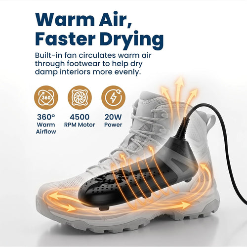 Everlasting Comfort Portable Boot Dryer – Fast Drying for Shoes & Boots