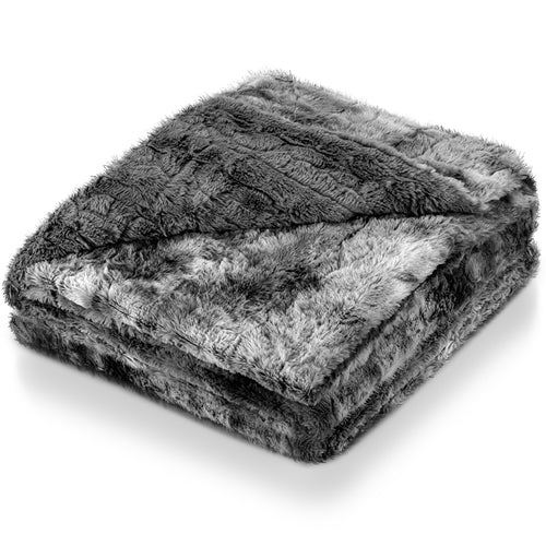 Luxury Faux Fur Throw Blanket