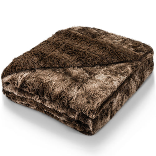 Luxury Faux Fur Throw Blanket
