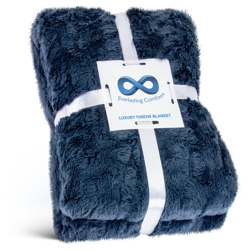 Luxury Faux Fur Throw Blanket