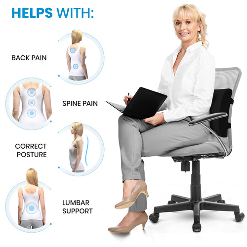 Gel Cushion,Everlasting Comfort,Enhances Posture and Support,Ideal