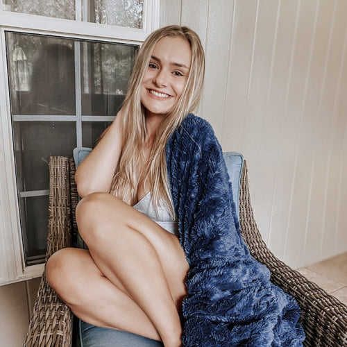 Luxury Faux Fur Throw Blanket