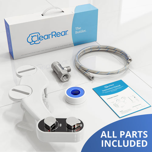 Clear Rear Bidet Feminine Hygienic Cleansing