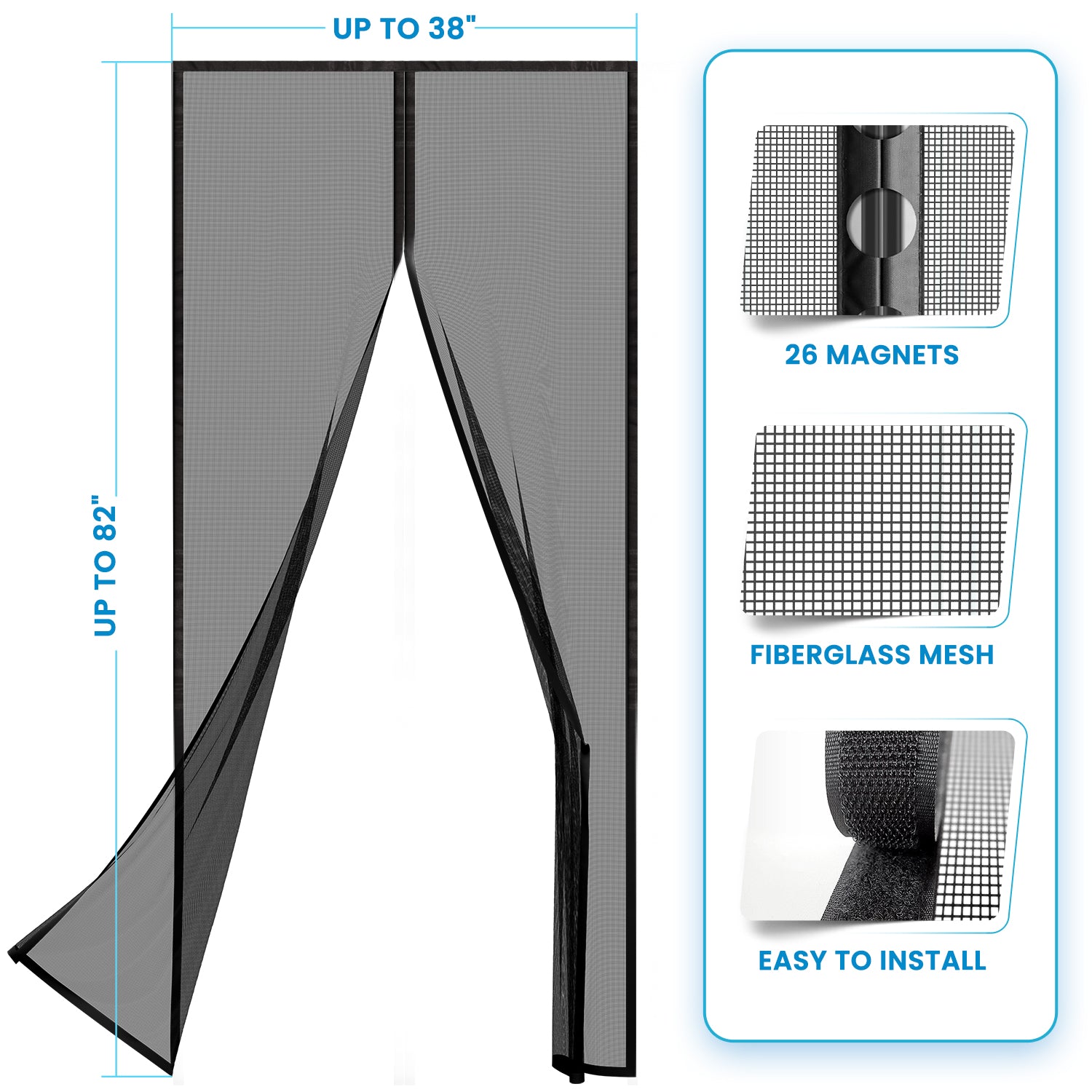 Ferflex® magnetic repositionable wallpaper kit 1mx60cm