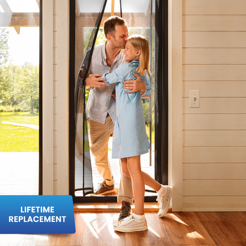 Reinforced Fiberglass Magnetic Screen Door