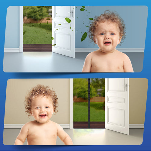 Reinforced Fiberglass Magnetic Screen Door